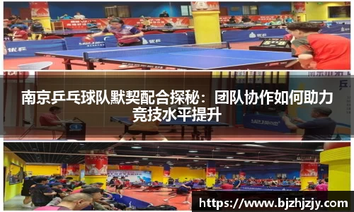 南京乒乓球队默契配合探秘：团队协作如何助力竞技水平提升